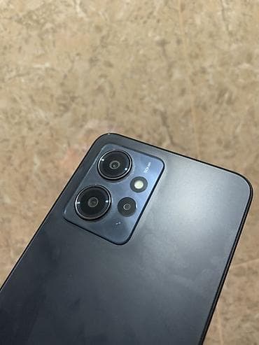 sd disk: Redmi, Redmi Note 12, Б/у, 128 ГБ, цвет - Черный, 2 SIM — 6