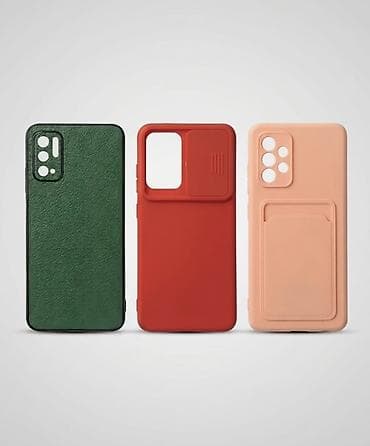 Чехлы для Samsung A52 (разные модели и цвета) 3шт чехла за 150с -