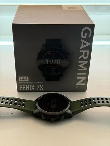 Garmin Fenix 7S Solar — премиальные мультиспортивные GPS‑часы с