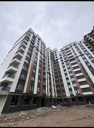 2 bedroom: 2 комнаты, 72 м², Элитка, 13 этаж, Готовая ПСО (под самоотделку) — 1