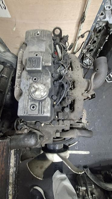 Дизельный мотор Kia 2005 г., 2 л, Б/у, Оригинал