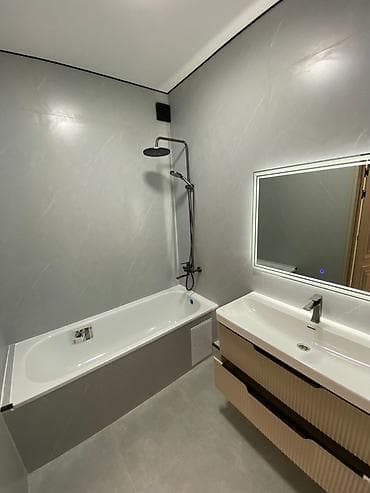 квартира подслениям: 3 комнаты, 90 м², Элитка, 12 этаж, Дизайнерский ремонт — 2