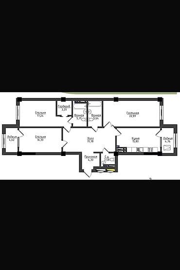 Сдан, Элитка, 3 комнаты, 122 м² — 10