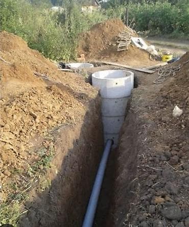 станок сиркулярка: Канализация, септик, траншей. Монтаж наружной канализации и септиков — 1