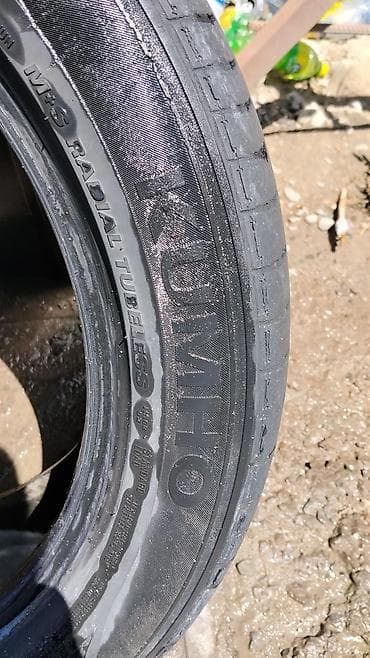 h: Шины 215 / 55 / R 18, Лето, Б/у, Комплект, Легковые, Kumho — 3