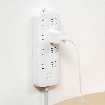 азиаты: Удлинитель-Переноска с 8 розетками Xiaomi Mi Power Strip 💸Цена — 5