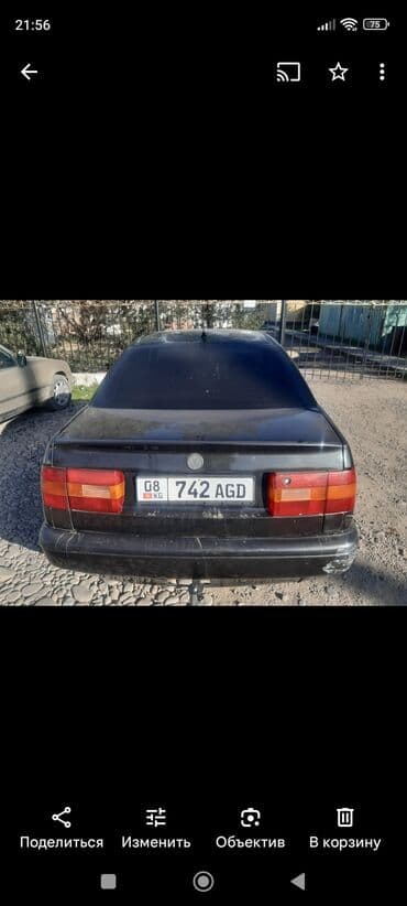 генерато: Volkswagen Passat: 1995 г., 1.8 л, Механика, Бензин, Седан — 6