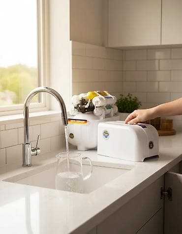 Дом и сад: Система очистки воды Aqua Germany (обратный осмос, компактный корпус) — 1