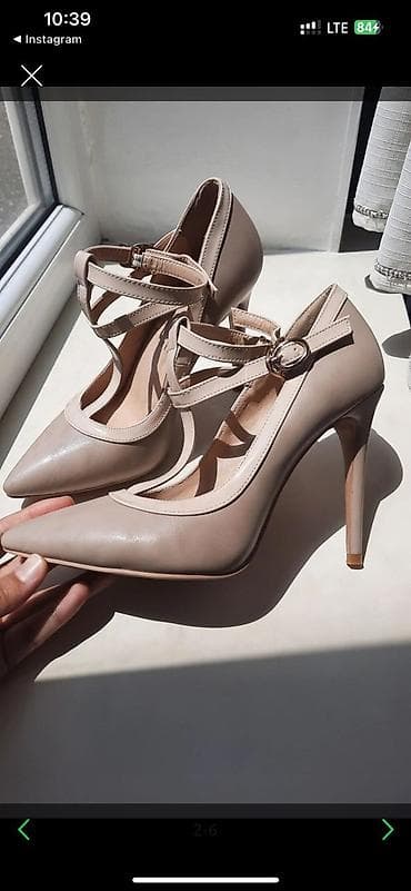 Мужская обувь: Срочно продаю туфли 36 размер, высота каблука 11 см. Надевала 1 раз! — 4