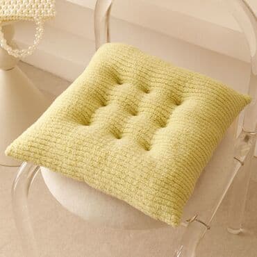 вата расчес: Мягкая сидушка-подушка на стул/кресло. - Форма: квадрат/размер: 40*40 — 6