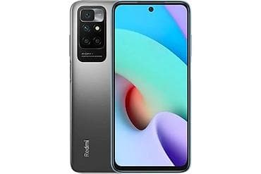 колонки и микрофон: Redmi, Redmi 10, Б/у, 64 ГБ, цвет - Серый — 1