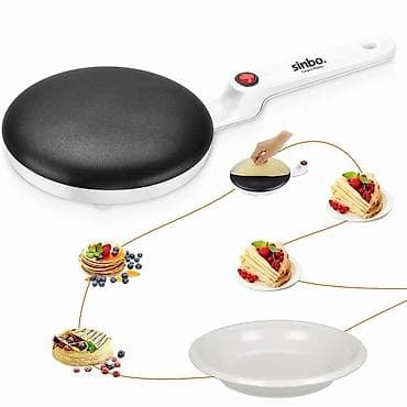 Блинница Sinbo SP 5208 Crepe Maker - это компактное и практичное