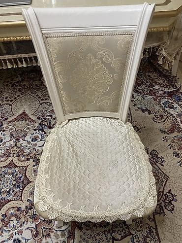 foldable table: Стол и стул для зала, Б/у, цвет - Бежевый — 5