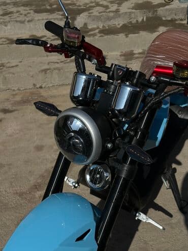 мотоциклы электронные: Продаю абсолютно новый электро-чоппер в стиле City Coco ⚡️ Мощность — 7