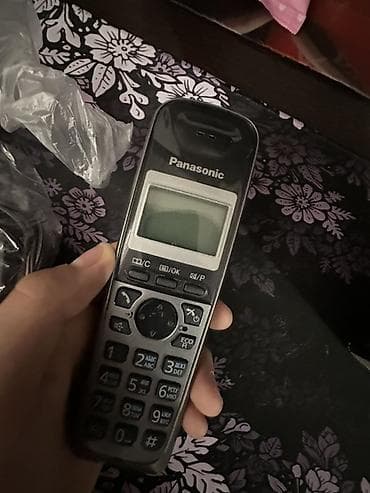 Стационарные телефоны: Стационарный телефон Беспроводной, Дисплей — 6