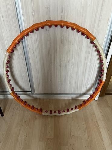 Книги и журналы: Массажный хулахуп (обруч) с утяжелением и аккупунктурными выступами — 1