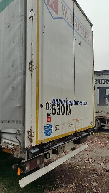 Тягач, Volvo, Тентованный