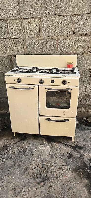 старый газ плита: Газовая, Механическое, Напольная — 1