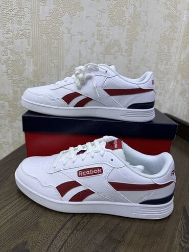 ребок красовки: Эркектердин кроссовкасы, 42.5, Reebok, Жаңы, түсү - Ак, Өзү алып кетүү — 1