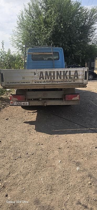 бетонный работа: Volkswagen Crafter бортовой грузовик (двухрядная кабина) - Тип — 4