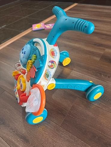 Балдар дүйнөсү: Многофункциональные ходунки-каталка, выполненные в ярких цветах с — 2