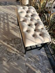 купить стол консоль: Банкетка, С полками, цвет - Зеленый — 6