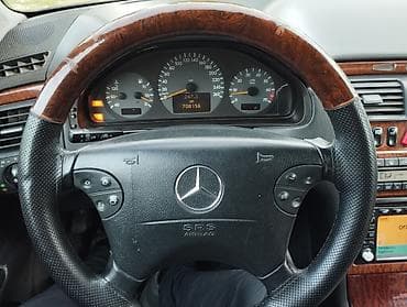 часы диски: Mercedes-Benz E-Class: 2001 г., 2.4 л, Автомат, Бензин, Седан — 8