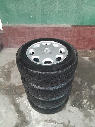 железные диски на мерс: Колеса в сборе 195 / 65 / R 15, Зима, Комплект, Легковые, Литые, отверстий - 5 — 5