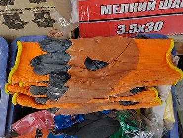 Рабочие перчатки - Трикотажные перчатки с противоскользящим