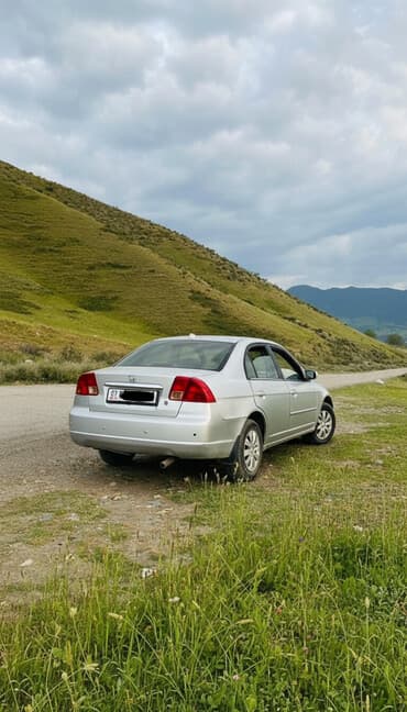 купить хонда цивик в бишкеке: Хонда Цивик седан Левый руль об 1.7 Матор, коробка жакшы. Алмашуу — 2