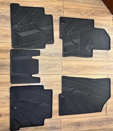 полики k5: 3D Резиновые Полики Для салона Kia, цвет - Черный — 6
