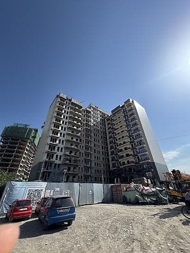 osh flat: 2 комнаты, 82 м², Асанбай мкр Элитка, 9 этаж, ПСО (под самоотделку) — 3
