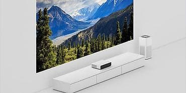 apple iphone x: Ультракороткофокусный лазерный проектор Xiaomi Mi Laser Projector Full — 4