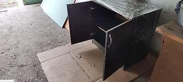Оңдоп-түзөө жана курулуш: Кийимдер үчүн тумба, Күзгүсүз, ЛДСП, түсү - Күрөң — 5