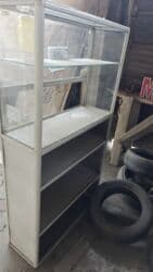 оборудование для магазина бу: ЦЕНЫ УКАЗАНЫ НА ФОТО. Продаются стеклянные/деревянные витринные шкафы — 5