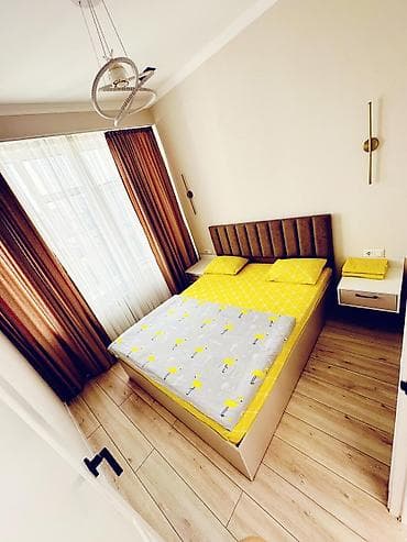 2 комнаты, Люкс, элитка, Уметалиева/Фрунзе, Душевая кабина, Постельное белье, Кондиционер — 2