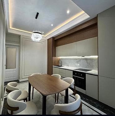 купить бишкек: 2 комнаты, 80 м², Элитка, 13 этаж, Дизайнерский ремонт — 9
