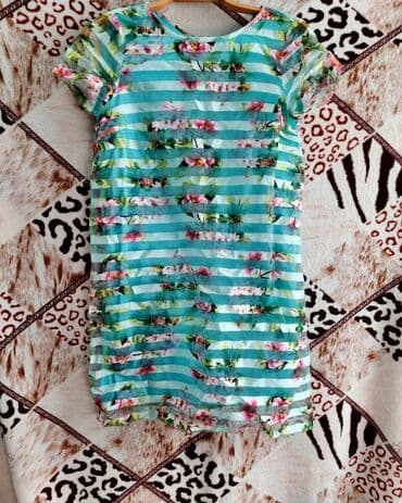 Всё вместе за 300с Полосатые платья как новые Оранжевое платье в at lalafo.kg Всё вместе за 300с Полосатые платья как новые Оранжевое платье в