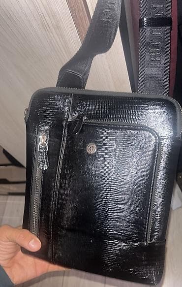 большое сумка: Мужская сумка через плечо BUTUN вертикальный планшет-формат. - — 1