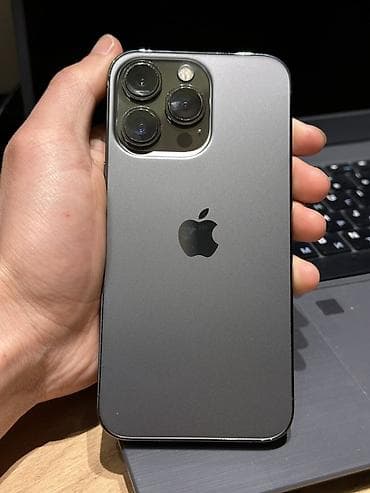 IPhone 13 Pro, Б/у, 256 ГБ, Графит, Чехол, 84 %