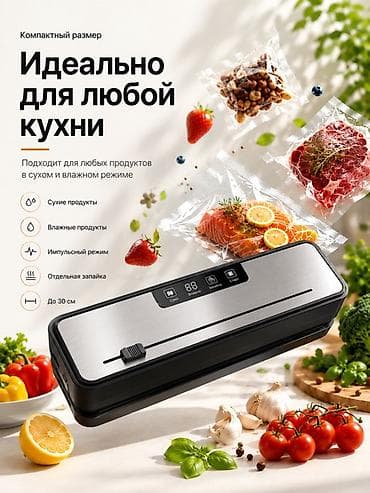 Домашний вакуумный упаковщик для продуктов - Сохраняет свежесть — 5