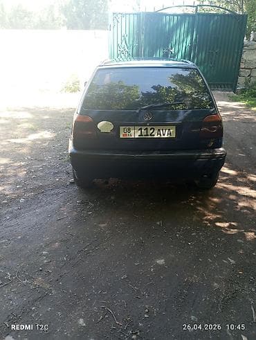 Унаа сатуу: Volkswagen Golf: 1993 г., Кол менен иштөөчү, Бензин, Хетчбек — 8