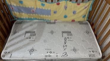 мебель спальни кровати: ВСЕ ЧТО ПОКАЗАНО ИДЁТ В КОМПЛЕКТЕ !! Детская деревянная кроватка с — 4