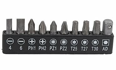 smart sensor: Набор бит с держателем-адаптером (мини-кассета) Набор — 2