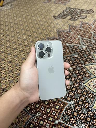 IPhone 15 Pro, Natural Titanium, 82 %