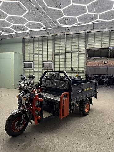Грузовой трёхколёсный мотоцикл-трицикл BOBO Motors - Компоновка