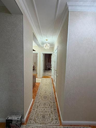 район ак кеме: 4 комнаты, 85 м², Элитка, 2 этаж, Евроремонт — 7