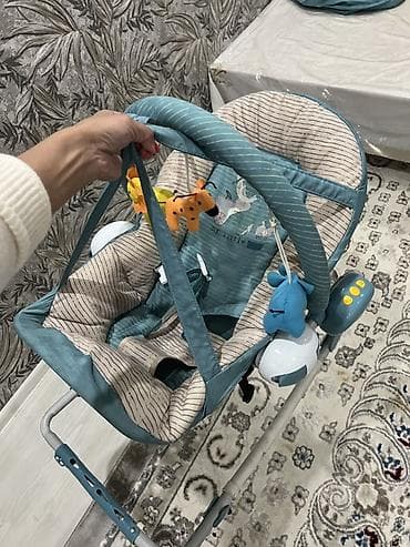 бортики в кроватки с: Детский шезлонг, Качалка, Другой материал — 3