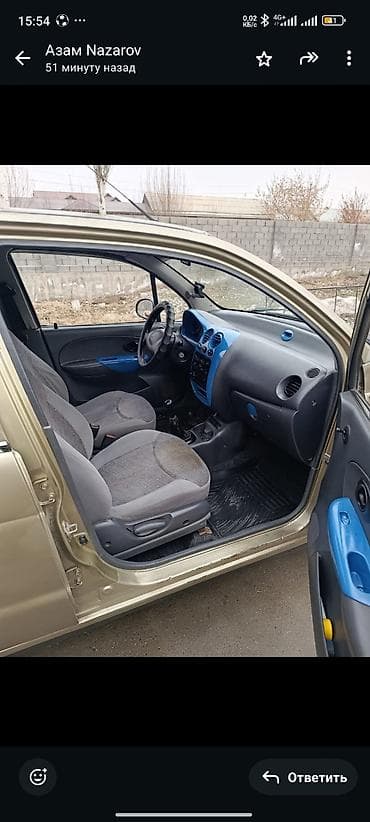 пароги на матиз: Daewoo Matiz: 2006 г., 0.8 л, Механика, Хэтчбэк — 7