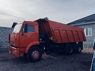 спальные гарнитур б у: КАМАЗ 6520 самосвал, оранжевый - Колесная формула 6x4 - — 3